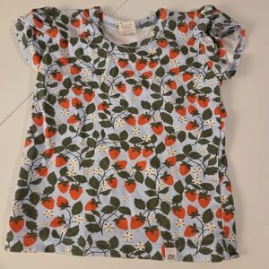 Little Road Co -  Strawberry Delight Short Sleeve Tee - 3T